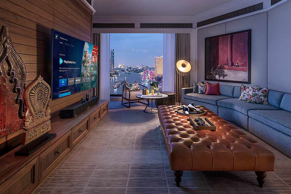 Oriental 2-Bedroom Suite entertainment room